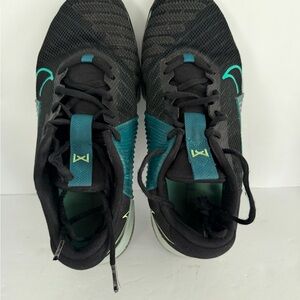 Men’s Nike Metcon 9 Workout Shoes Black And Blue Size 9